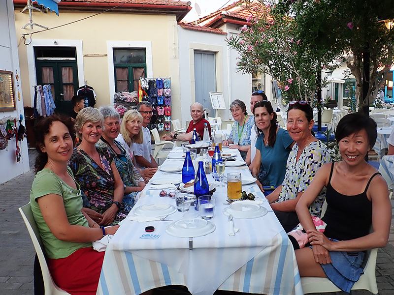 dinner in Vathi